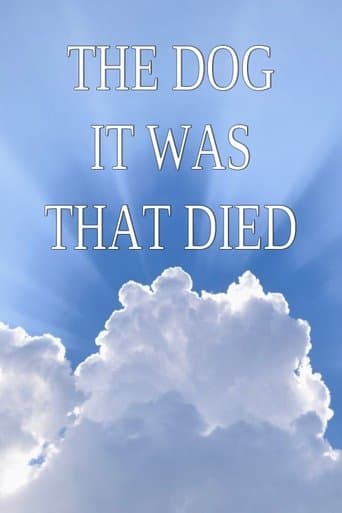 Movie poster for The Dog It Was That Died