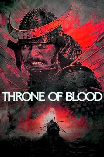 Movie poster for Throne of Blood