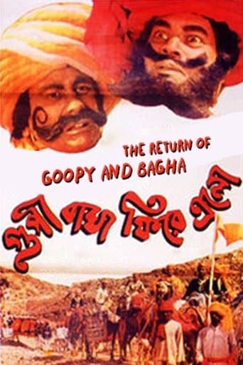Movie poster for Goopy Bagha Feere Elo