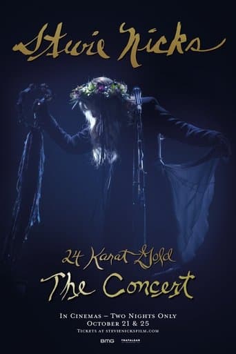 Movie poster for Stevie Nicks - 24 Karat Gold The Concert