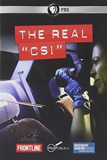 Movie poster for Frontline: The Real CSI