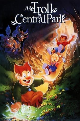 Movie poster for A Troll in Central Park