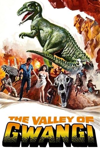 Movie poster for The Valley of Gwangi