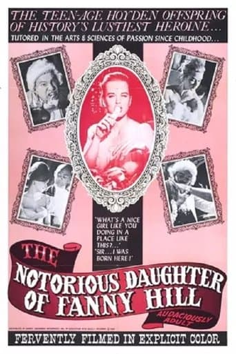 Movie poster for The Notorious Daughter of Fanny Hill