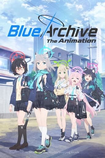 Movie poster for Blue Archive the Animation