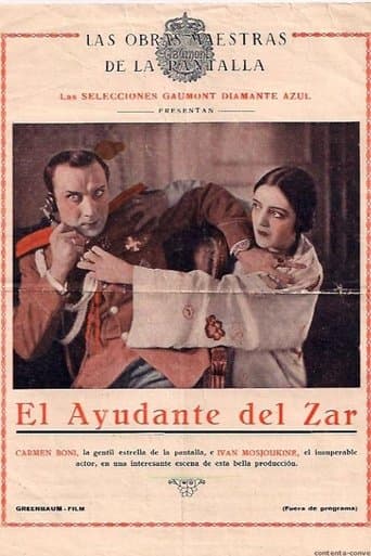 Movie poster for The Adjutant of the Czar