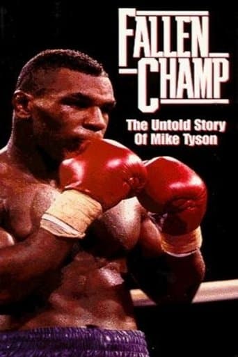 Movie poster for Fallen Champ: The Untold Story of Mike Tyson