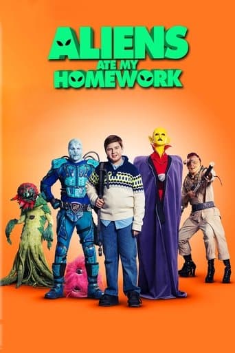 Movie poster for Aliens Ate My Homework
