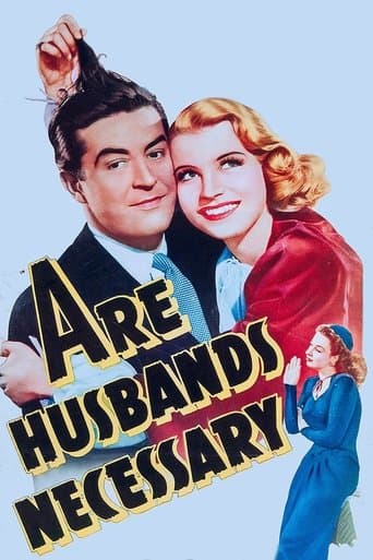Movie poster for Are Husbands Necessary?