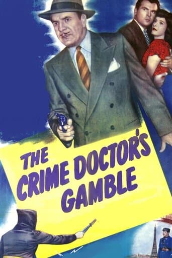 Movie poster for The Crime Doctor's Gamble