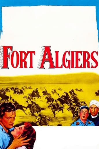 Movie poster for Fort Algiers