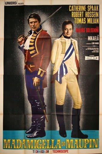 Movie poster for Mademoiselle de Maupin