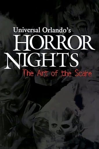 Movie poster for Universal Orlando's Horror Nights: The Art of the Scare