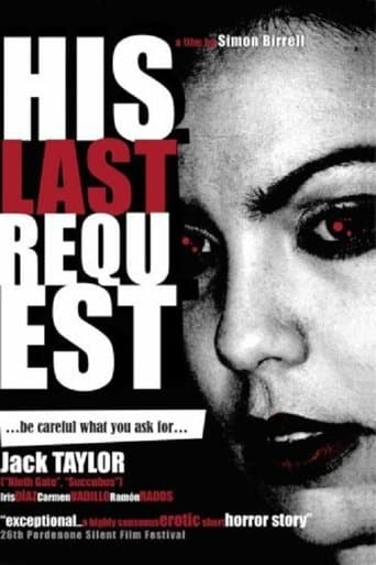 Movie poster for His Last Request