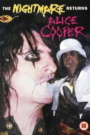 Movie poster for Alice Cooper: The Nightmare Returns
