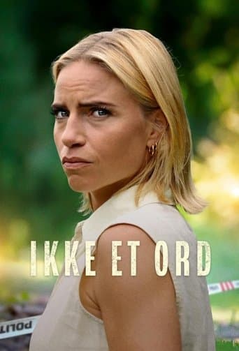 Movie poster for Ikke et ord