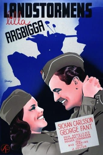 Movie poster for Landstormens lilla argbigga