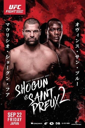 Movie poster for UFC Fight Night 117: Saint Preux vs. Okami