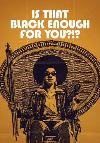 Movie poster for Is That Black Enough for You?!?