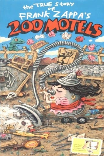 Movie poster for The True Story of Frank Zappa's 200 Motels