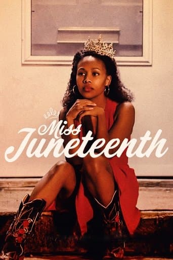 Movie poster for Miss Juneteenth