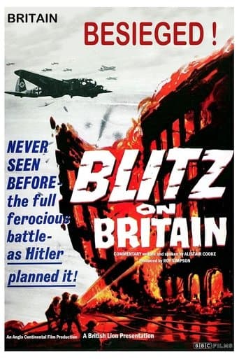Movie poster for Blitz on Britain