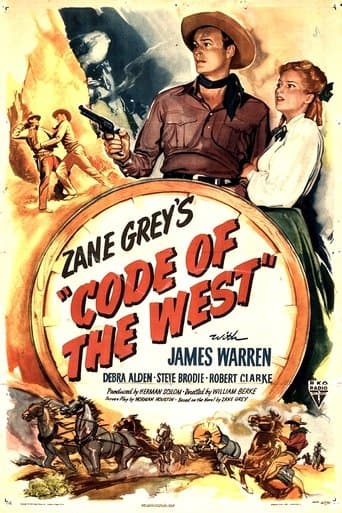 Movie poster for Code of the West