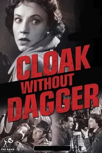 Movie poster for Cloak Without Dagger