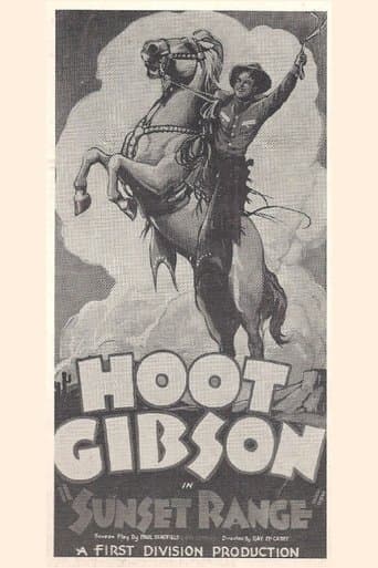 Movie poster for Sunset Range