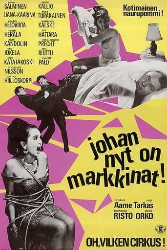 Movie poster for Johan nyt on markkinat!