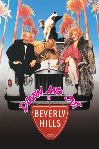Movie poster for Down and Out in Beverly Hills
