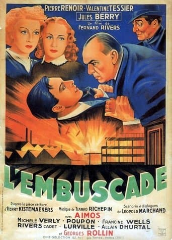 Movie poster for L'Embuscade