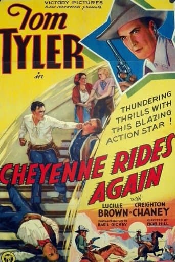 Movie poster for Cheyenne Rides Again