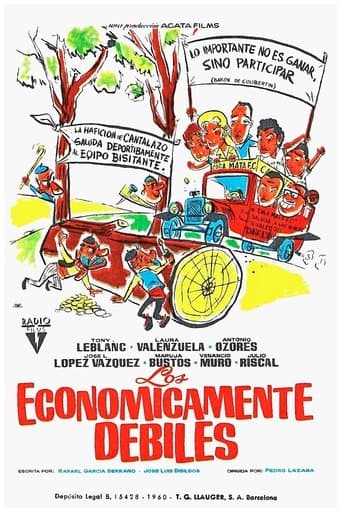 Movie poster for Los económicamente débiles