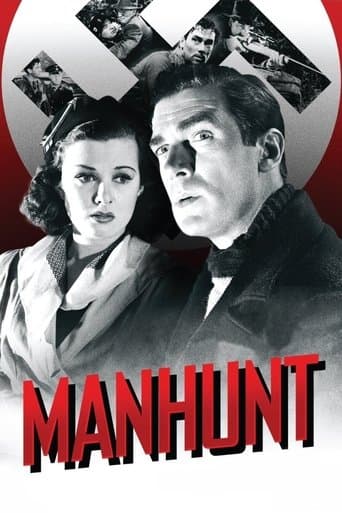 Movie poster for Man Hunt
