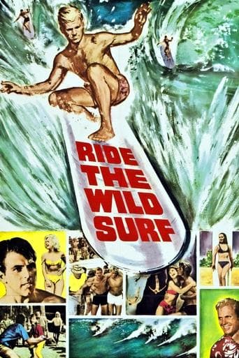 Movie poster for Ride the Wild Surf