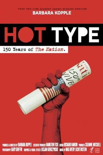Movie poster for Hot Type: 150 Years of The Nation