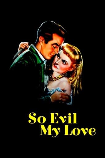 Movie poster for So Evil My Love