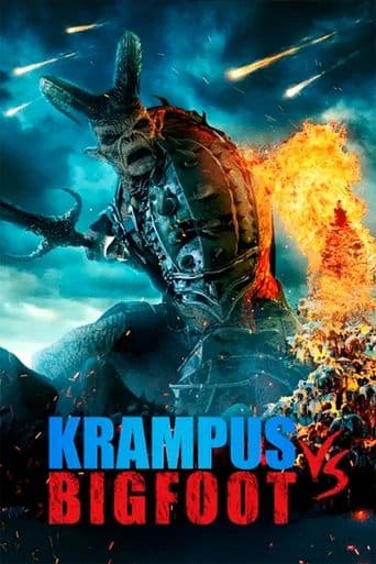 Movie poster for Bigfoot vs Krampus