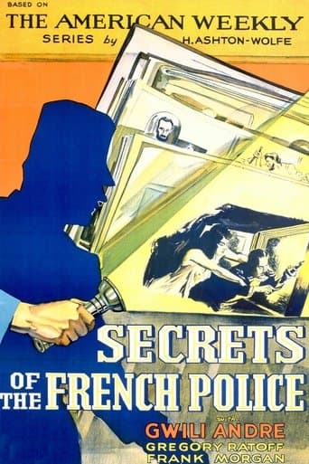Movie poster for Secrets of the French Police