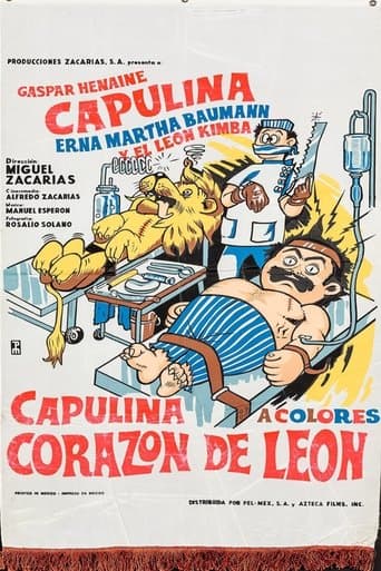 Movie poster for Capulina Corazón de León