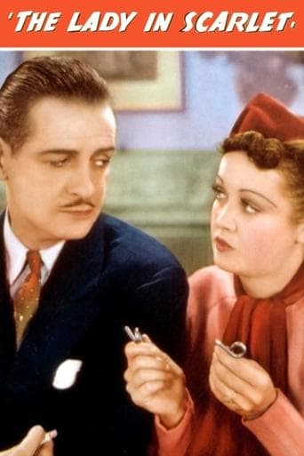 Movie poster for The Lady in Scarlet