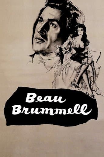 Movie poster for Beau Brummell