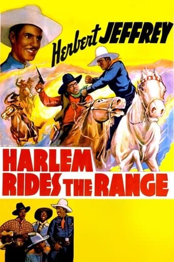 Movie poster for Harlem Rides the Range