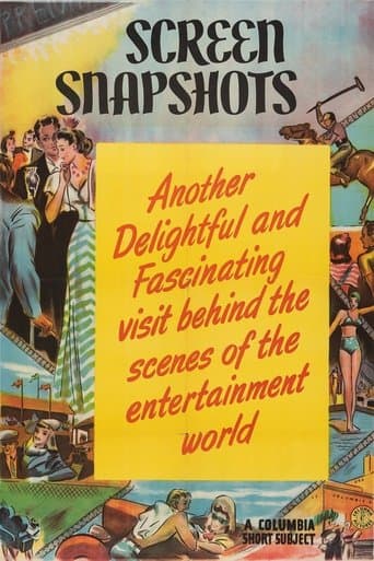Movie poster for Screen Snapshots Series 18, No. 8