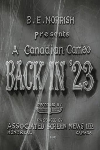 Movie poster for Back in '23