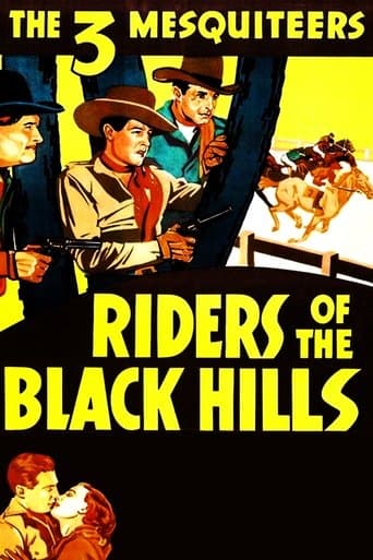 Movie poster for Riders of the Black Hills