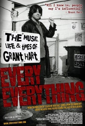 Movie poster for Every Everything: The Music, Life & Times of Grant Hart