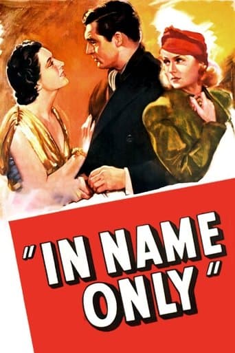 Movie poster for In Name Only