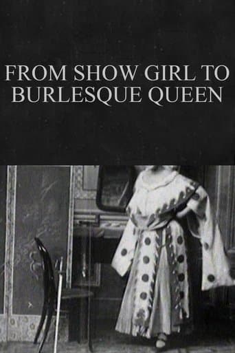 Movie poster for From Show Girl to Burlesque Queen